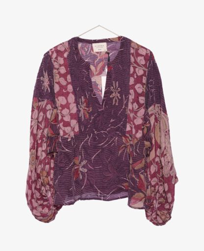 Bibi Balloon Silk Top, silkebluse fra Sissel Edelbo | 10 - Bilde 5