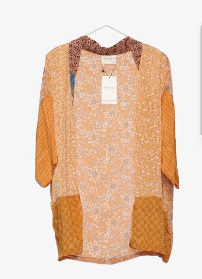 Lotus Short Kimono i silke fra Sissel Edelbo | 33 - Bilde 4