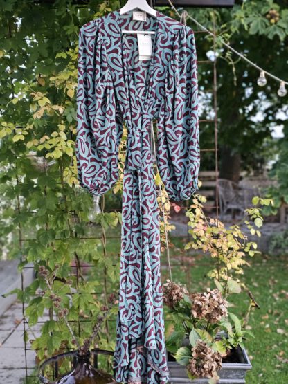 Zelda Wrap Dress, omslagskjole i silke fra Sissel Edelbo | 7 - Bilde 4