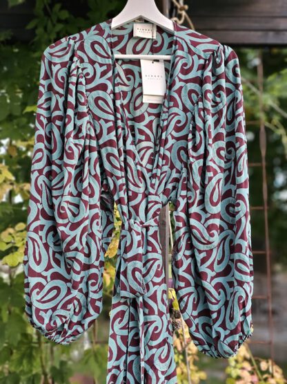 Zelda Wrap Dress, omslagskjole i silke fra Sissel Edelbo | 7