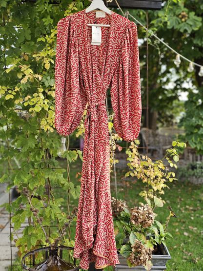 Zelda Wrap Dress, omslagskjole i silke fra Sissel Edelbo | 9