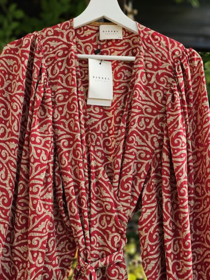 Zelda Wrap Dress, omslagskjole i silke fra Sissel Edelbo | 9 - Bilde 4