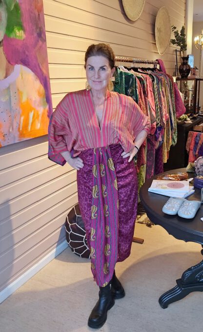 Juno Dress, kjole i silke fra Sissel Edelbo | 15 - Bilde 2