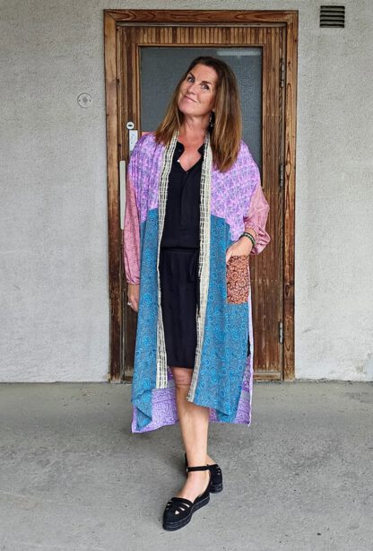 Pocket Long Kimono i silke fra Sissel Edelbo | 25 - Bilde 2