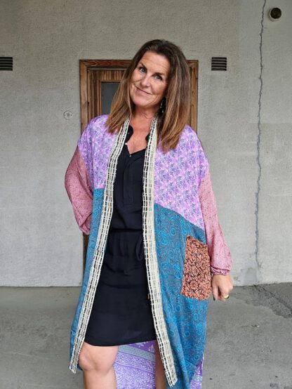 Pocket Long Kimono i silke fra Sissel Edelbo | 25 - Bilde 3