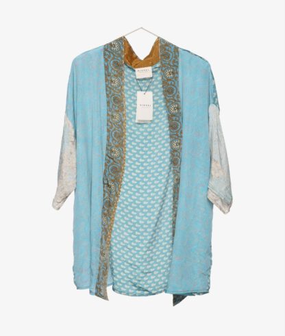 Lotus Short Kimono i silke fra Sissel Edelbo | 46 - Bilde 4
