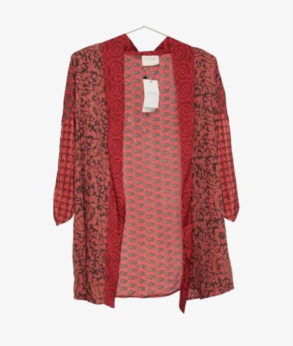 Lotus Short Kimono i silke fra Sissel Edelbo | 48 - Bilde 4