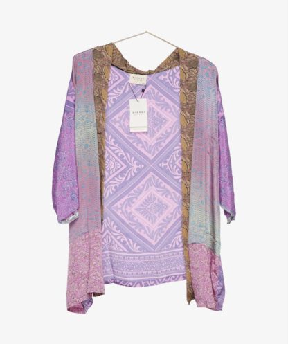 Lotus Short Kimono i silke fra Sissel Edelbo | 51 - Bilde 3