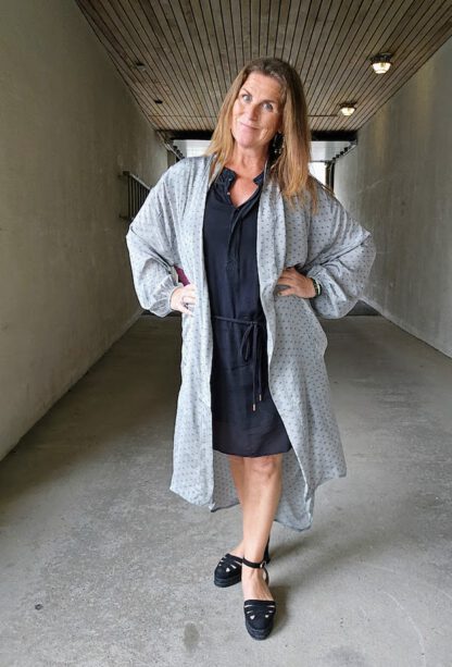 Pocket Long Kimono i silke fra Sissel Edelbo | 31 - Bilde 4