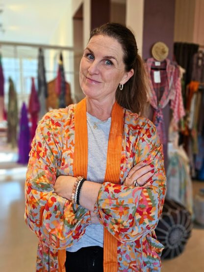 Pocket Long Kimono i silke fra Sissel Edelbo | 30