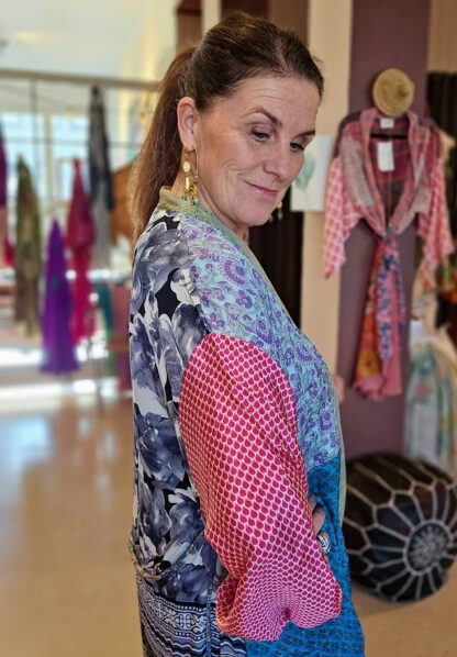 Pocket Long Kimono i silke fra Sissel Edelbo | 35 - Bilde 2