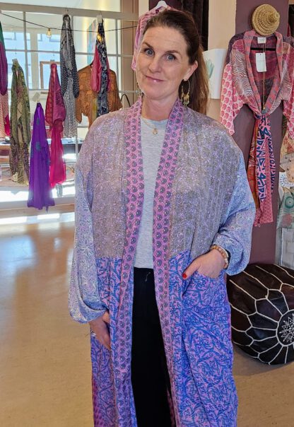 Pocket Kimono i silke fra Sissel Edelbo | 37 - Bilde 3
