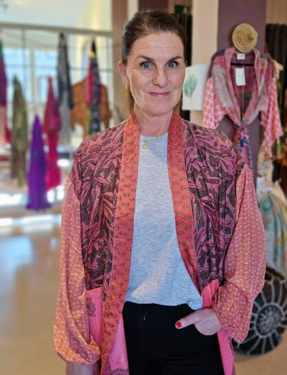 Pocket Long Kimono i silke fra Sissel Edelbo | 34