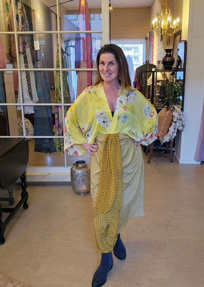 Juno Dress kjole i silke fra Sissel Edelbo | 34 - Bilde 3