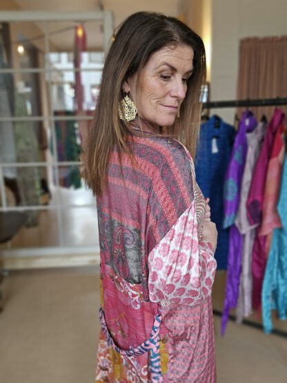 Magnolia Long Kimono i silke fra Sissel Edelbo | 33