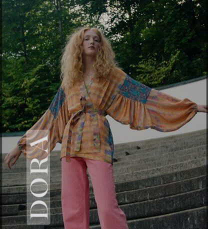 Dora Silk Mix Kimono 6 | Kimono i 100% silke fra Sissel Edelbo - Bilde 2