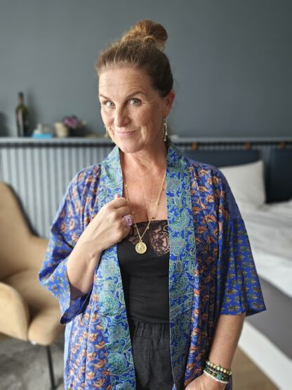 Lotus Short Kimono i silke fra Sissel Edelbo | 63