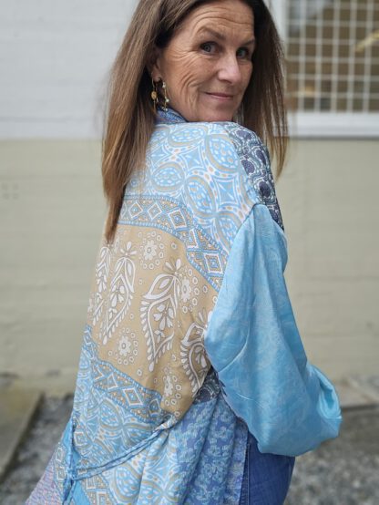 Pocket Kimono i silke fra Sissel Edelbo | 45 - Bilde 3