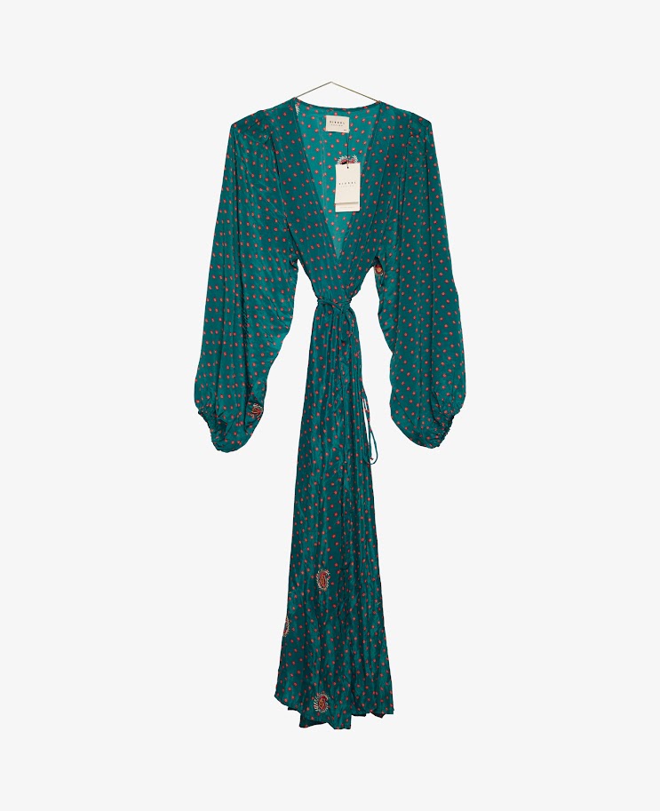 Ambrosia Wrap Dress, kjole i silke fra Sissel Edelbo | 4 - Bilde 4