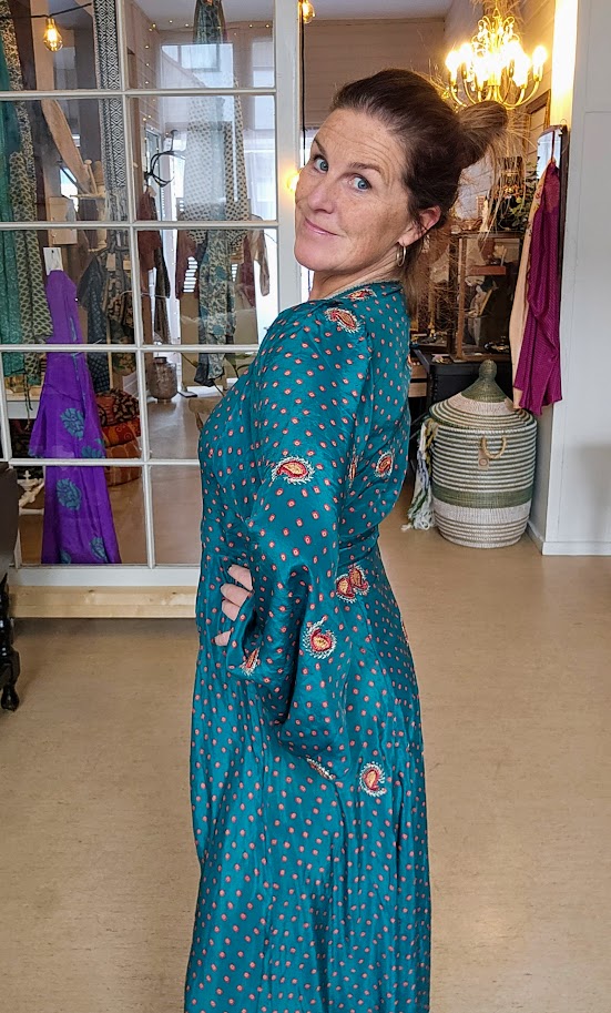 Ambrosia Wrap Dress, kjole i silke fra Sissel Edelbo | 4