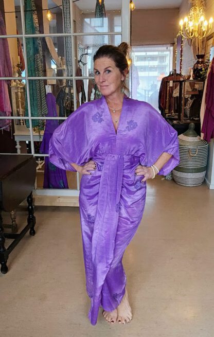 Juno Long Dress kjole i silke fra Sissel Edelbo | 2 - Bilde 2