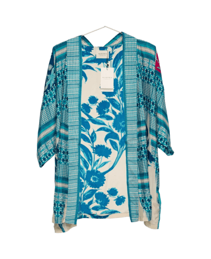 Lotus Short Kimono i silke fra Sissel Edelbo | 67 - Bilde 3