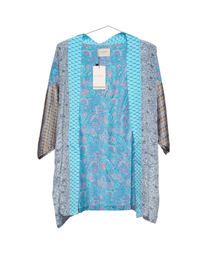 Lotus Short Kimono i silke fra Sissel Edelbo | 68 - Bilde 3