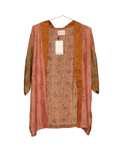 Lotus Short Kimono i silke fra Sissel Edelbo | 69 - Bilde 3