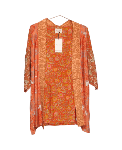 Lotus Short Kimono i silke fra Sissel Edelbo | 71 - Bilde 5