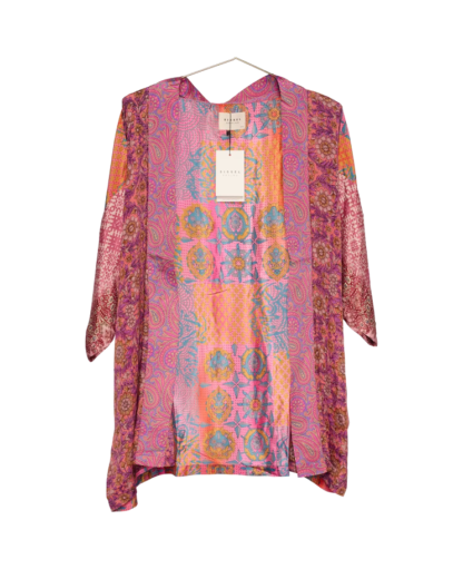 Lotus Short Kimono i silke fra Sissel Edelbo | 72 - Bilde 3