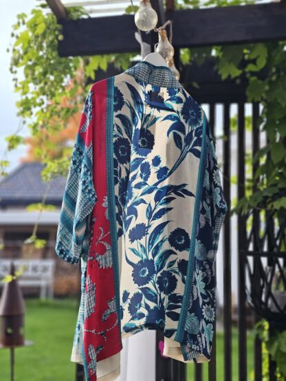 Lotus Short Kimono i silke fra Sissel Edelbo | 67 - Bilde 2