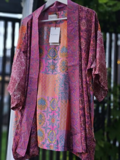 Lotus Short Kimono i silke fra Sissel Edelbo | 72