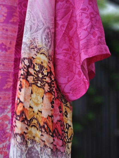 Lotus Short Kimono i silke fra Sissel Edelbo | 74 - Bilde 2