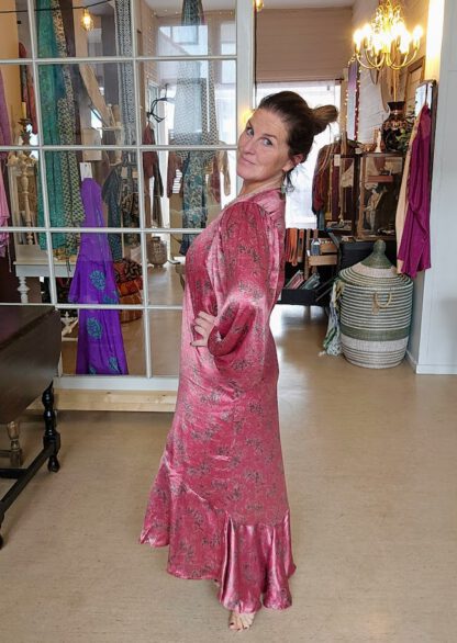 Zelda Wrap Dress, omslagskjole i silke fra Sissel Edelbo | 12 - Bilde 4