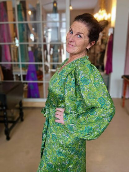 Zelda Wrap Dress, omslagskjole i silke fra Sissel Edelbo | 13