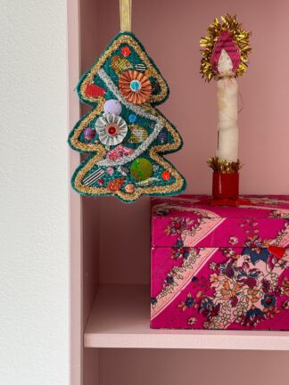 Glitter Tree Ornament