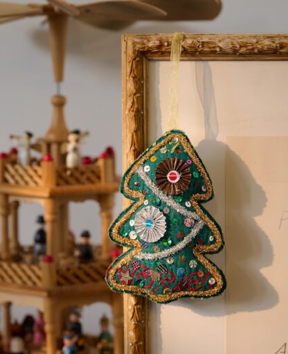 Glitter Tree Ornament - Bilde 2