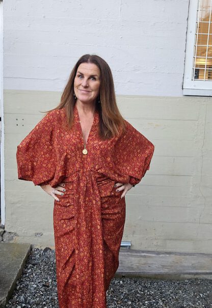 Juno Dress, kjole i silke fra Sissel Edelbo | 48 - Bilde 3