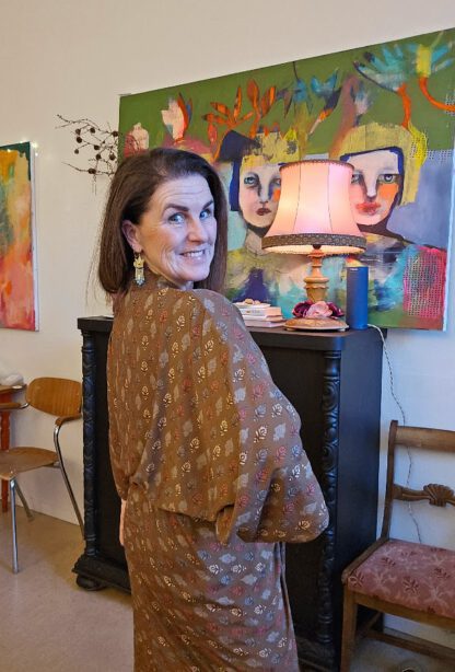 Juno Dress, kjole i silke fra Sissel Edelbo | 50 - Bilde 4