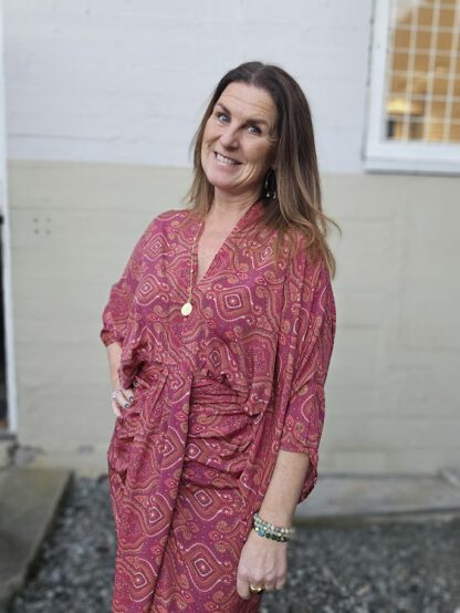 Juno Long Dress, kjole i silke fra Sissel Edelbo | 3 - Bilde 2
