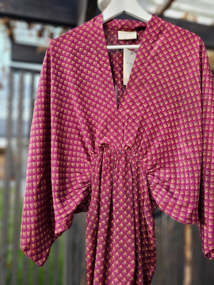 Juno Long Dress, kjole i silke fra Sissel Edelbo | 5 - Bilde 2