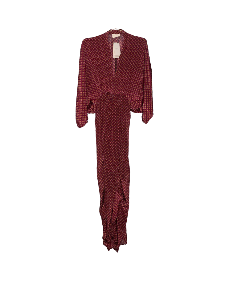 Juno Long Dress, kjole i silke fra Sissel Edelbo | 5