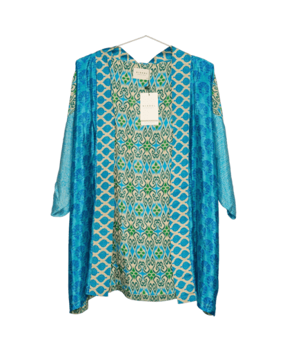 Lotus Short Kimono i silke fra Sissel Edelbo | 62
