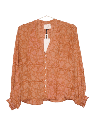 Amina Silk Top, bluse i 100% silke fra Sissel Edelbo | 1