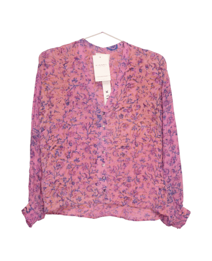 Amina Silk Top, bluse i 100% silke fra Sissel Edelbo | 1