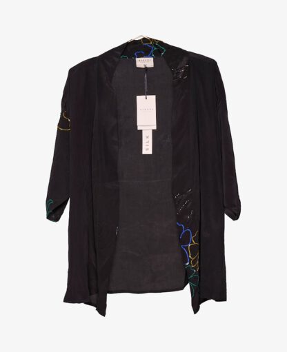 Lotus Noir Silk Kimono fra Sissel Edelbo, kimono i 100% silke | 7