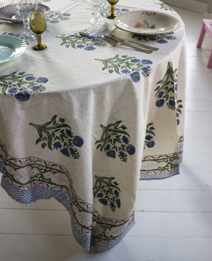 Noor Tablecloth Blue & Green - Bilde 2