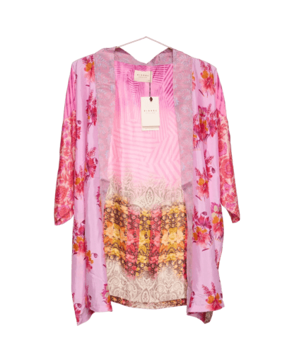 Lotus Short Kimono i silke fra Sissel Edelbo | 79 - Bilde 4