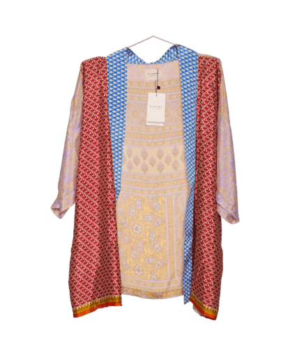 Lotus Short Kimono i silke fra Sissel Edelbo | 80 - Bilde 4