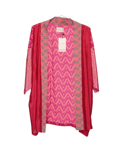 Lotus Short Kimono i silke fra Sissel Edelbo | 85 - Bilde 2